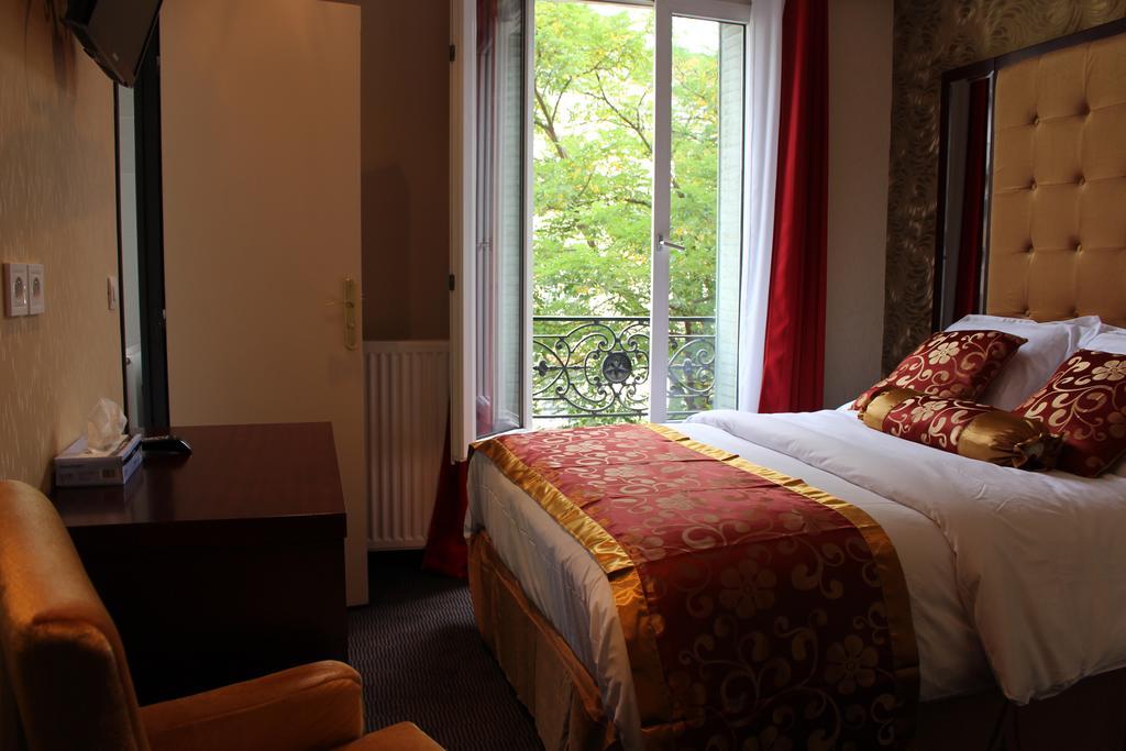 Hotel Des Buttes Chaumont Paris Zimmer foto