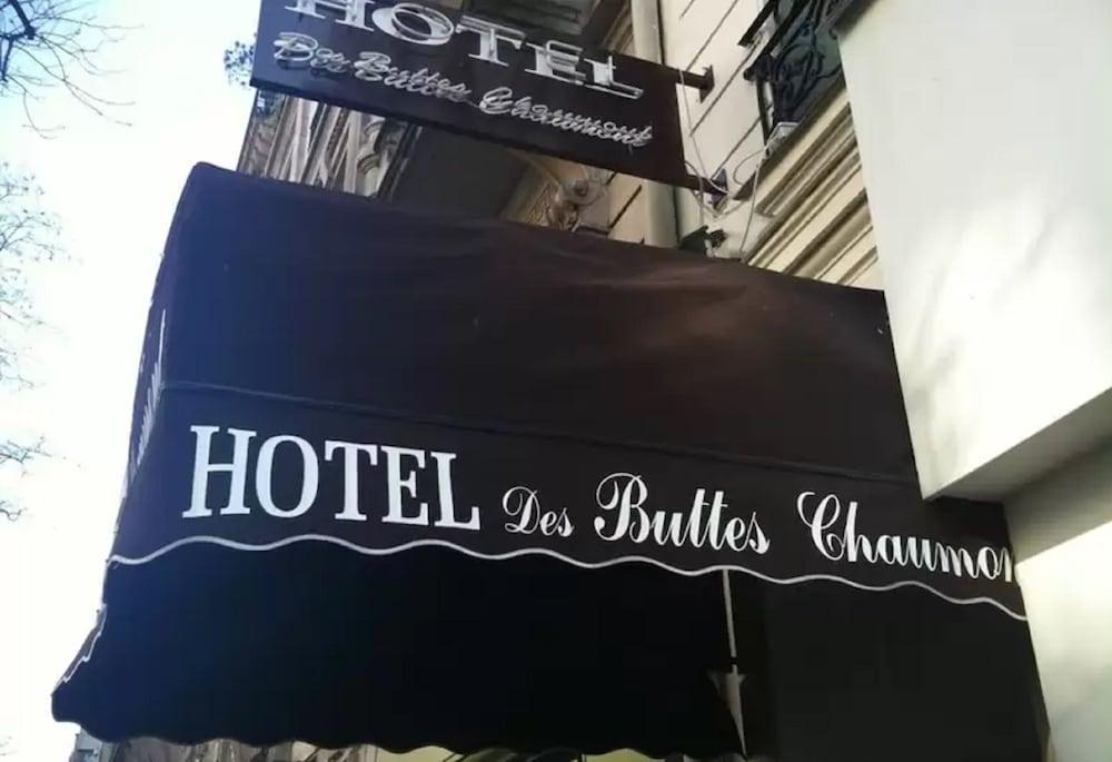 Hotel Des Buttes Chaumont Paris Exterior foto